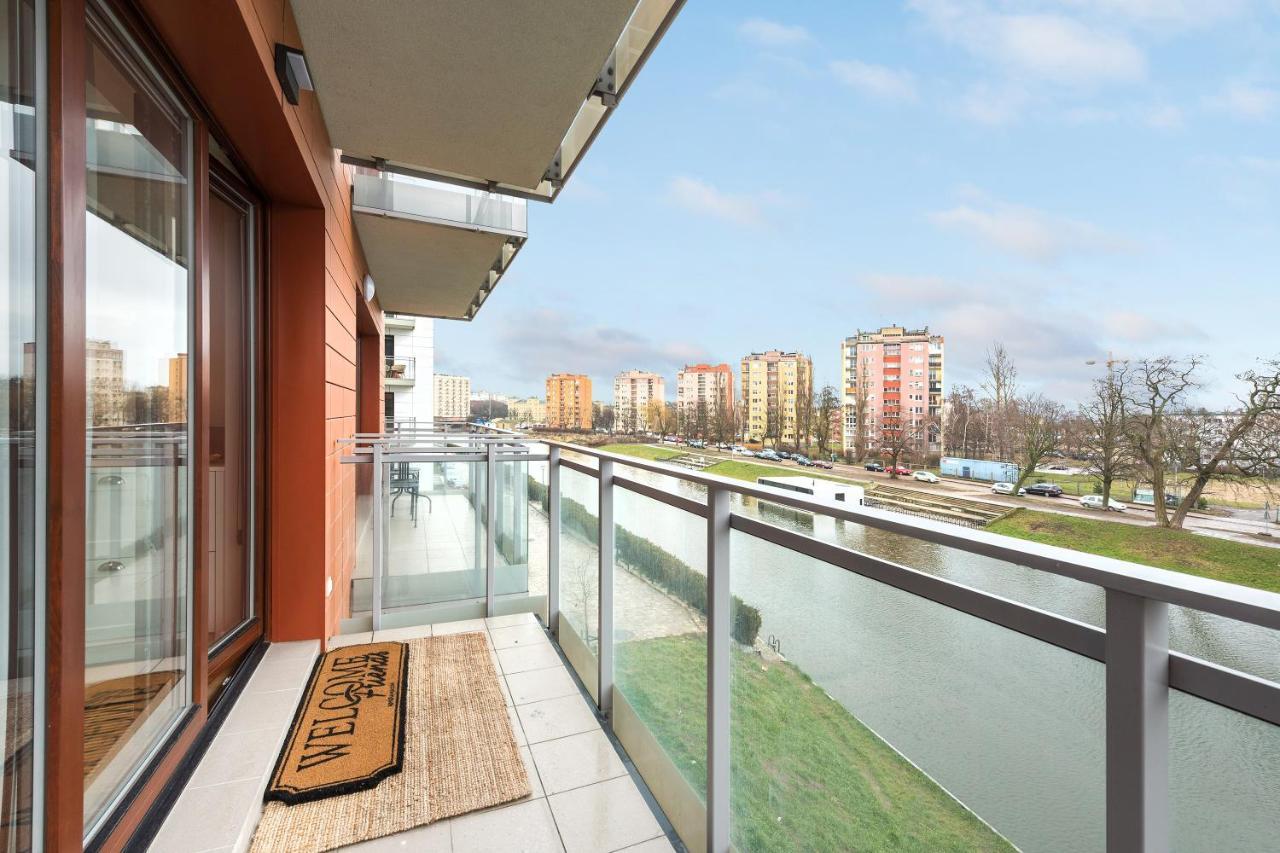 Flatbook - City Center Spa Apartments Motlawa Gdańsk Buitenkant foto