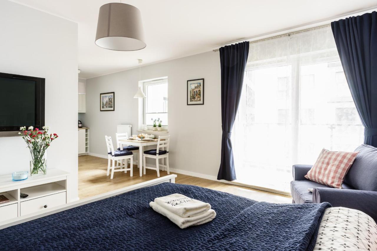 Flatbook - City Center Spa Apartments Motlawa Gdańsk Buitenkant foto