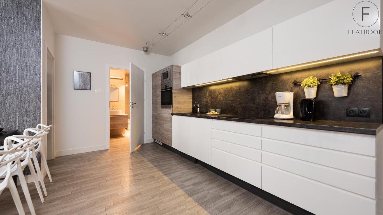 Flatbook - City Center Spa Apartments Motlawa Gdańsk Buitenkant foto