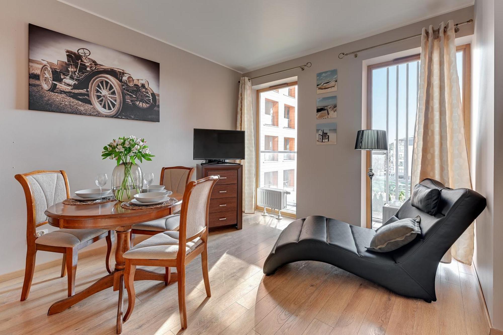 Flatbook - City Center Spa Apartments Motlawa Gdańsk Buitenkant foto