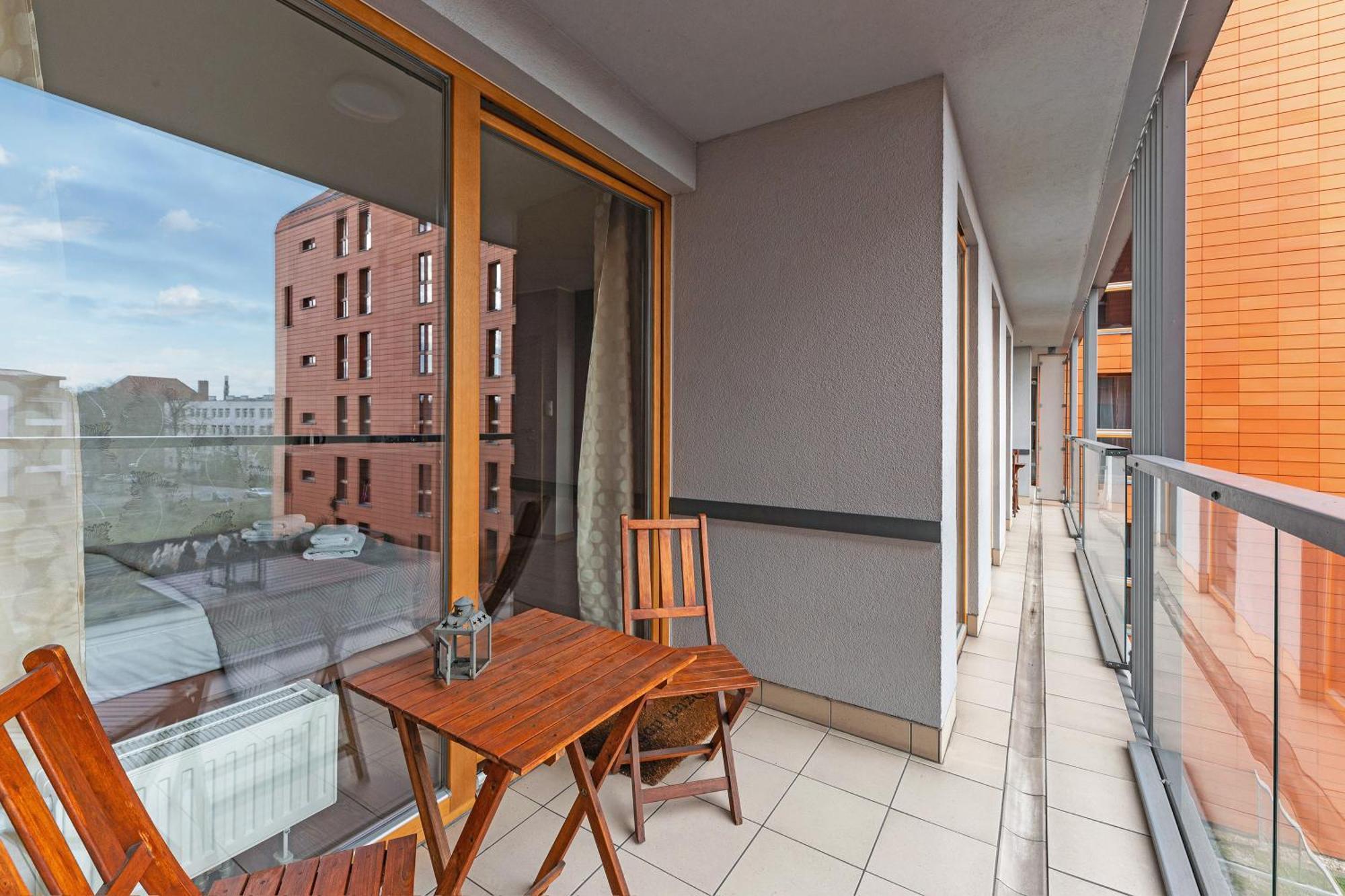 Flatbook - City Center Spa Apartments Motlawa Gdańsk Buitenkant foto
