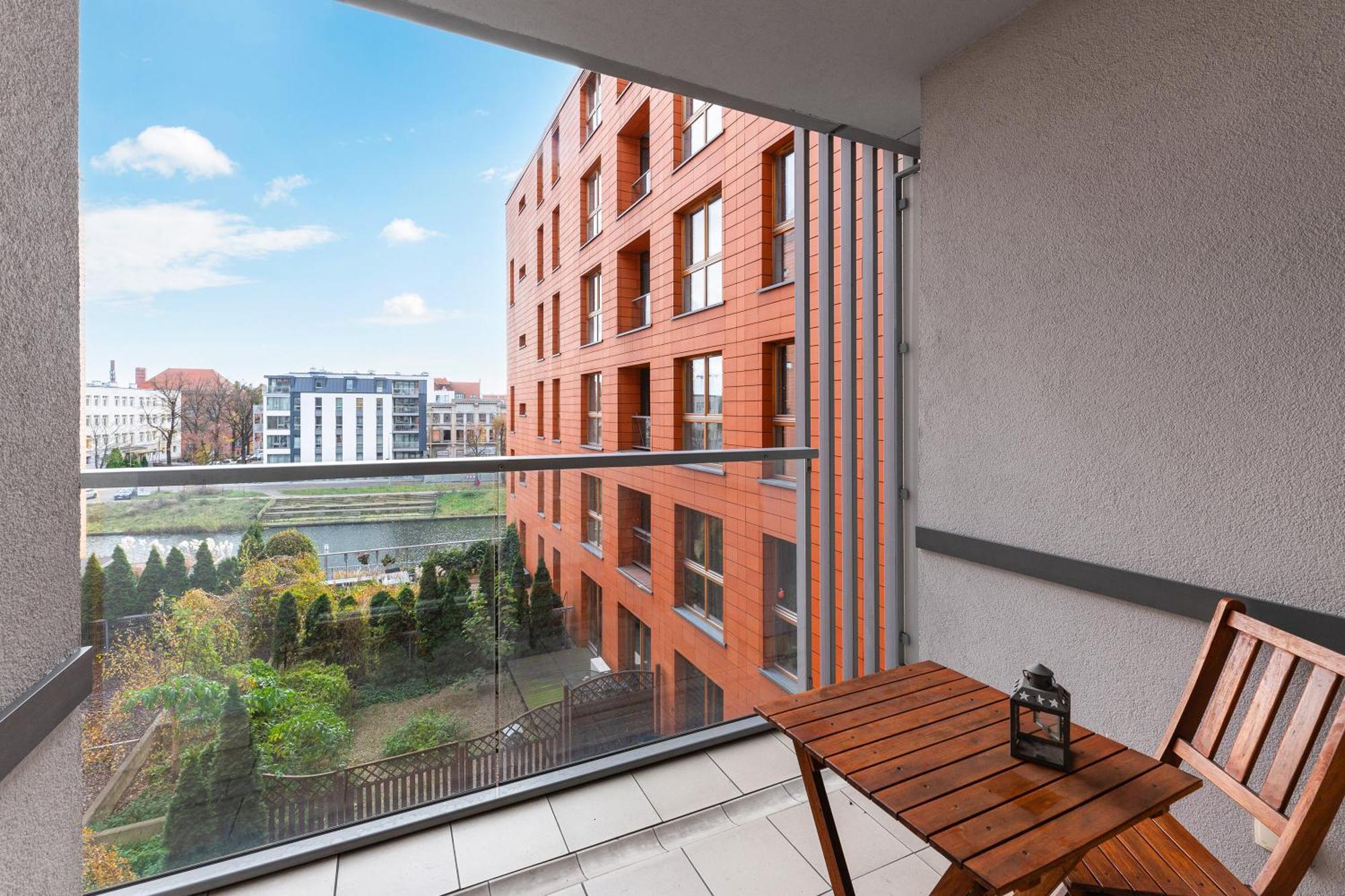 Flatbook - City Center Spa Apartments Motlawa Gdańsk Buitenkant foto