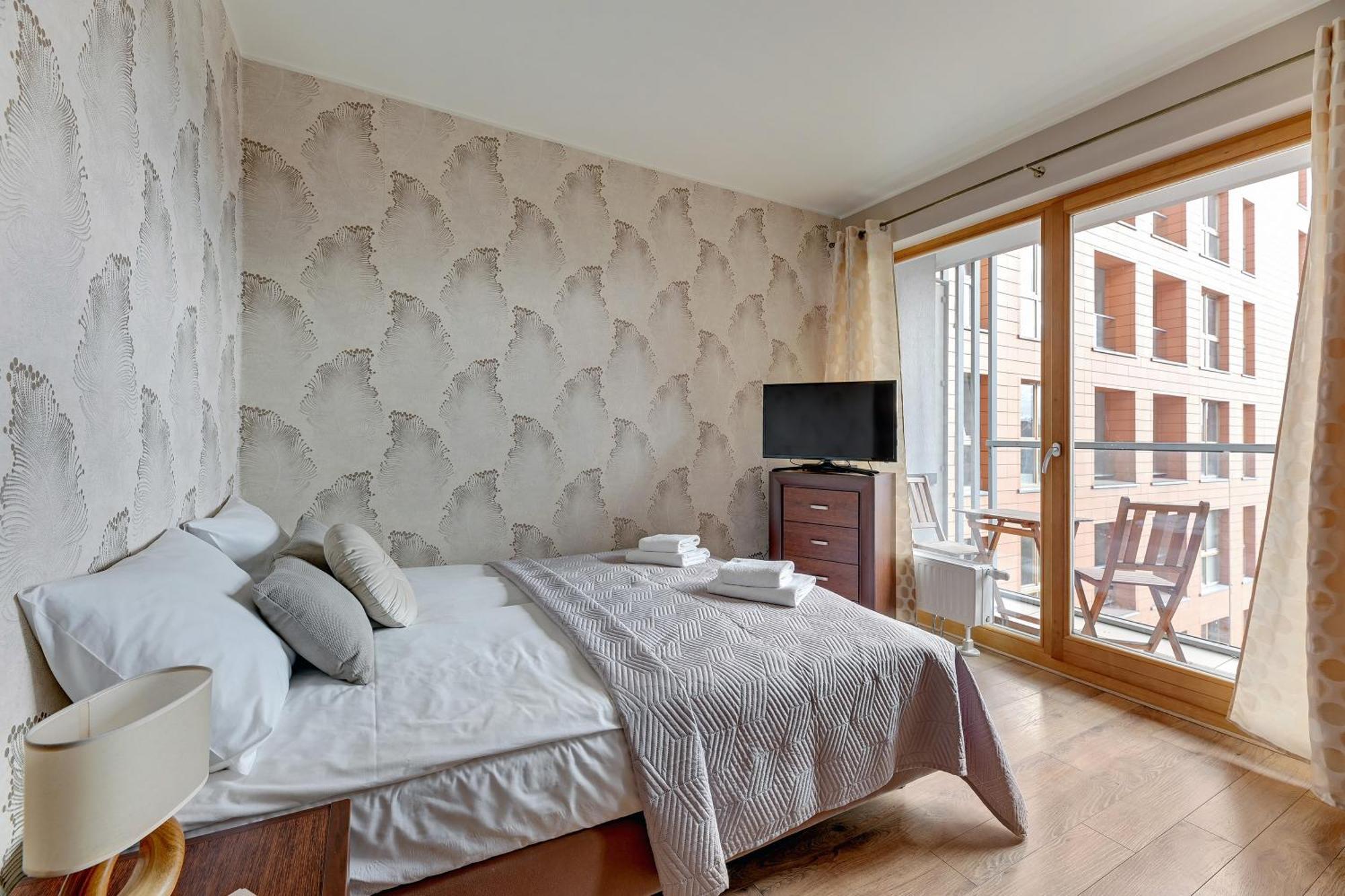 Flatbook - City Center Spa Apartments Motlawa Gdańsk Buitenkant foto